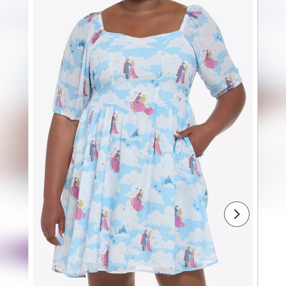 Disney Her Universe Sleeping Beauty plus size dress 5x